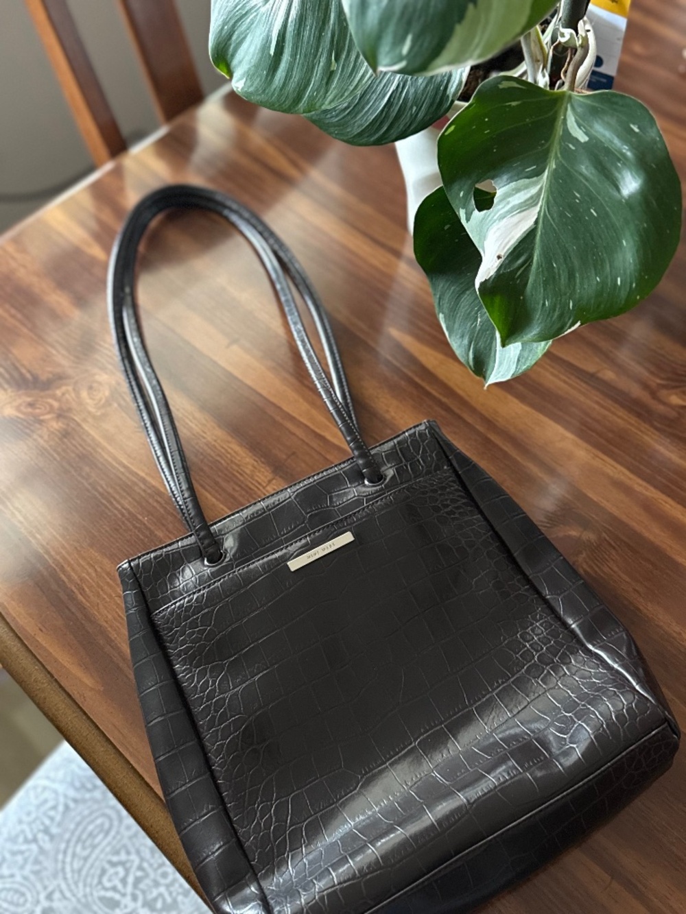 Nine West Crocodile purse